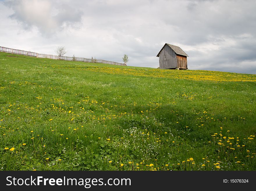 Barn On The Hill