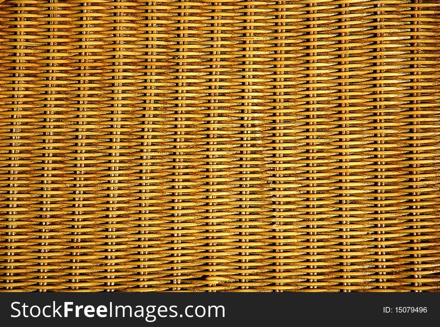 Texture of rattan furniture