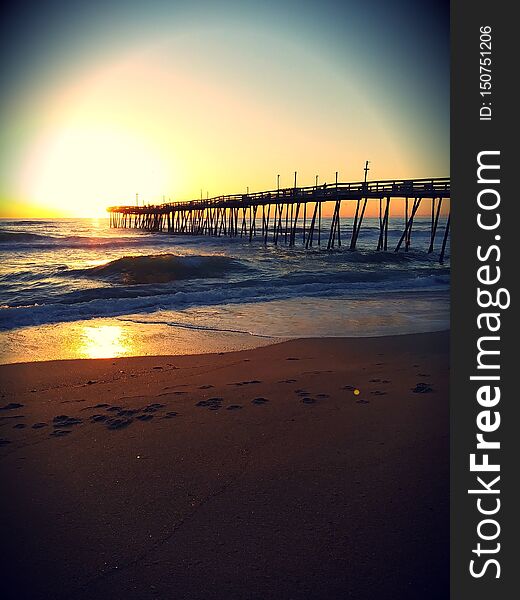 Sunrise pier