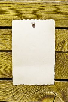 Empty Note On Wood Texture Royalty Free Stock Photos Empty Note On Wood Texture Royalty Free Stock Photos