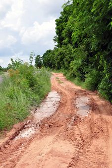 Clay S Curve Road Royalty Free Stock Photography Clay S Curve Road Royalty Free Stock Photography