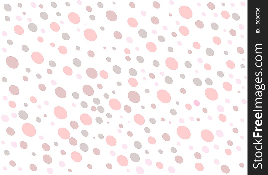 Abstract background of pink and gray circles