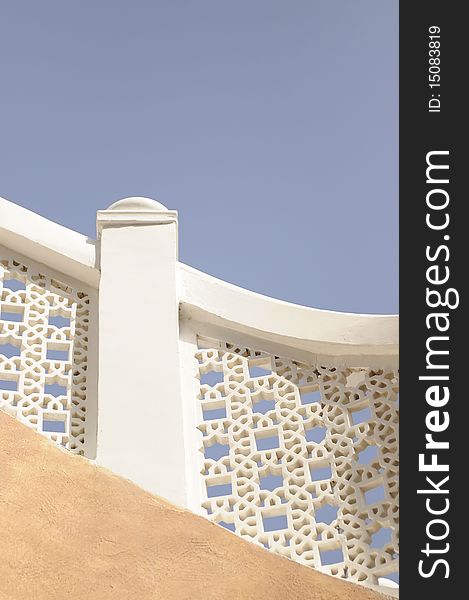 Detail of Islamic Architecture, Muscat, Oman.