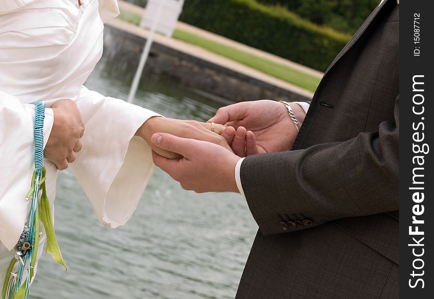 Exchanging Wedding Rings