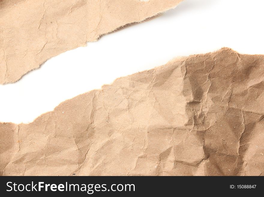 Texture of wrinkled old crumpled damaged paper. Texture of wrinkled old crumpled damaged paper