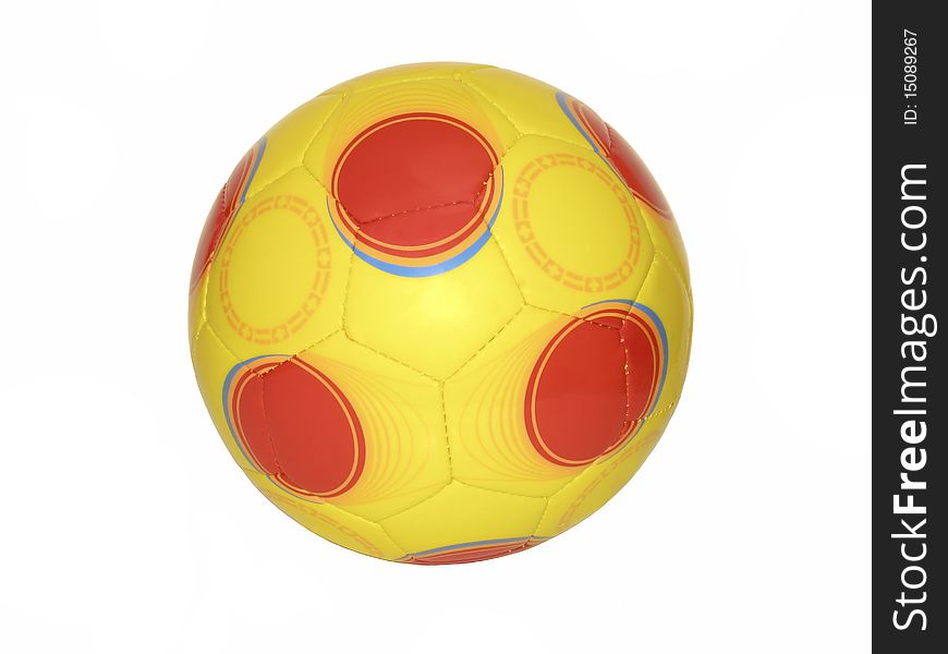 Soccer (football) ball isolated on white background