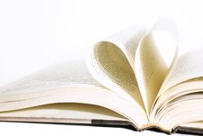 Heart In Book Stock Images Heart In Book Stock Images