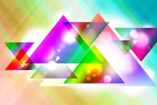 Abstract Geometric Triangle Stock Images