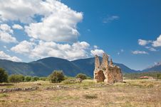 Zaraka Monastery At Stymfalia Royalty Free Stock Images Zaraka Monastery At Stymfalia Royalty Free Stock Images