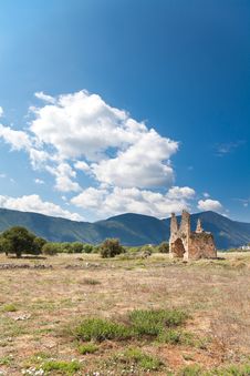 Zaraka Monastery At Stymfalia Stock Photo Zaraka Monastery At Stymfalia Stock Photo