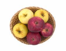Yellow And Red Apples. Stock Image Yellow And Red Apples. Stock Image