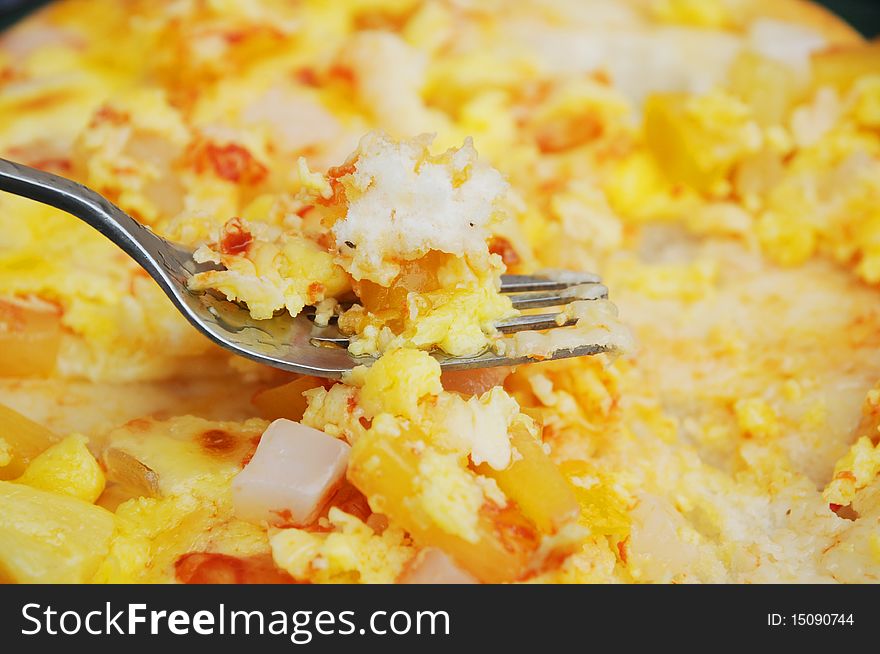 The Fork And Fruit Pizza