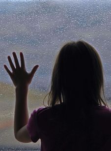 Rainy Day Disappointment Royalty Free Stock Image Rainy Day Disappointment Royalty Free Stock Image