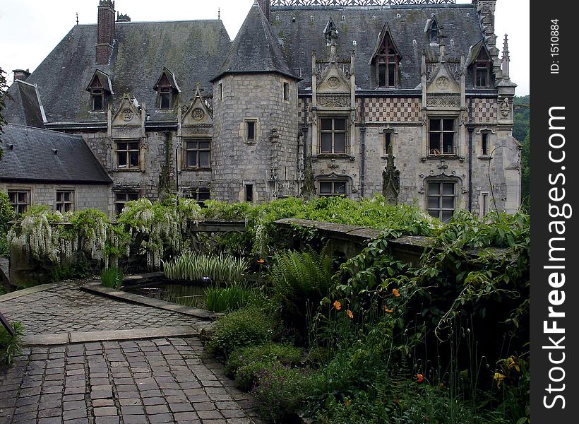 Lovely Chateau which is located in the city of Cleres France and is part of a nature reserve. Lovely Chateau which is located in the city of Cleres France and is part of a nature reserve