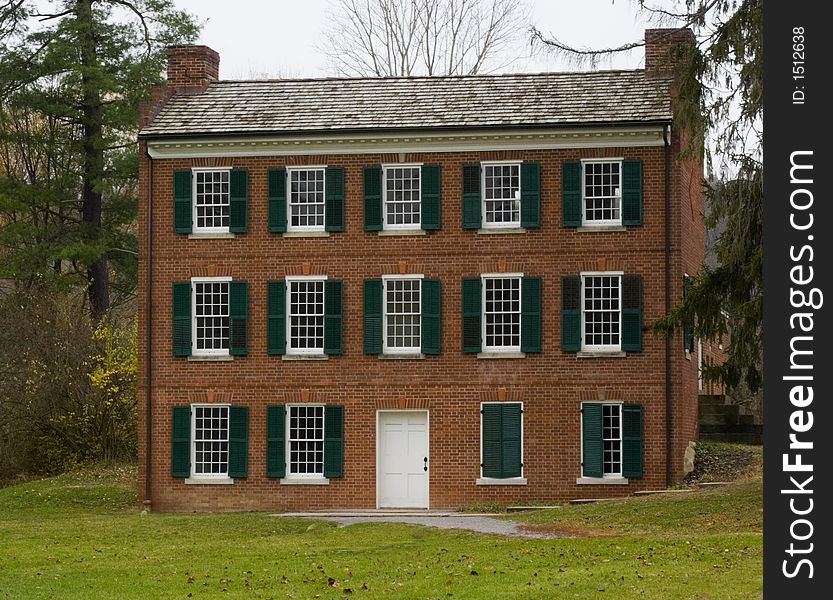 Original ,brick 19th Century Homestead