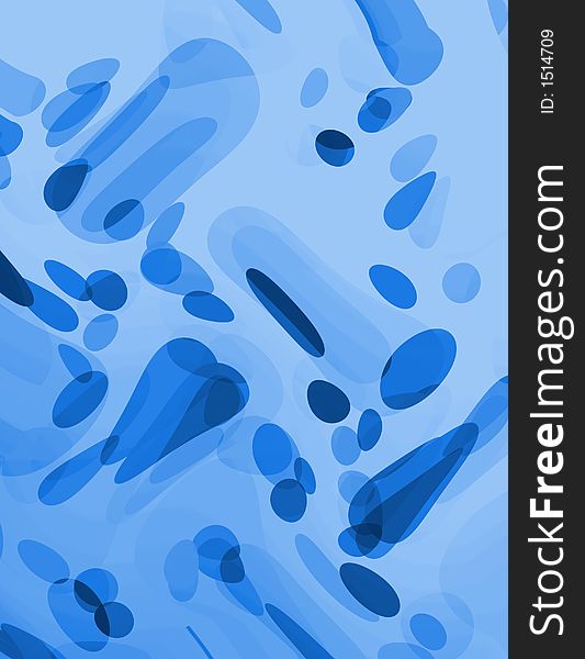 Water drops abstract background illustration