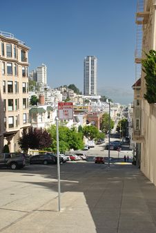 San Francisco Street Stock Image