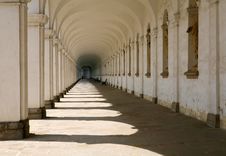 Colonnade In Kromeriz Stock Photo Colonnade In Kromeriz Stock Photo