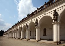 Colonnade Of Castle Kromeriz Stock Photos Colonnade Of Castle Kromeriz Stock Photos