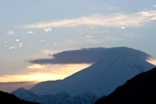 Sunset In Mountains Stock Photos Sunset In Mountains Stock Photos