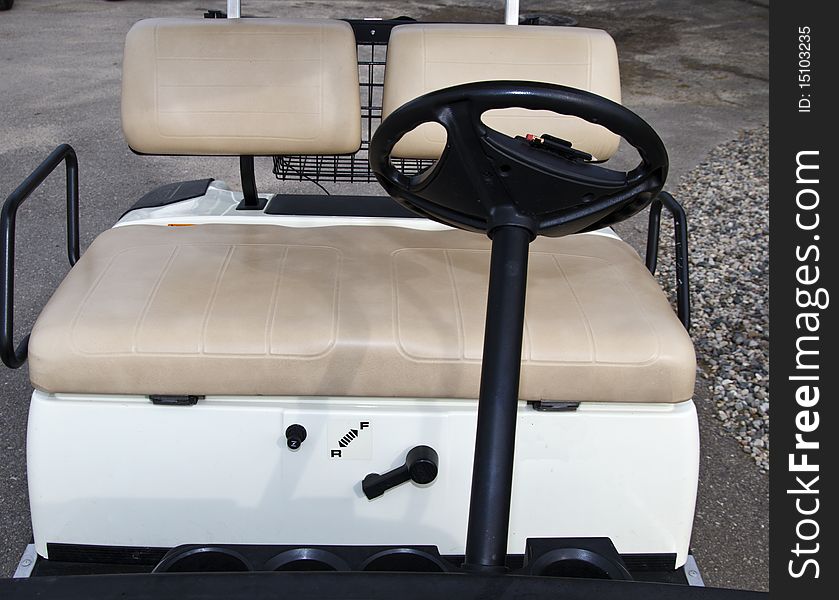 Golf Cart Interior