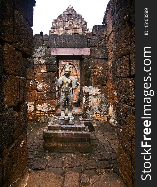 Ancient Castle In Thailand