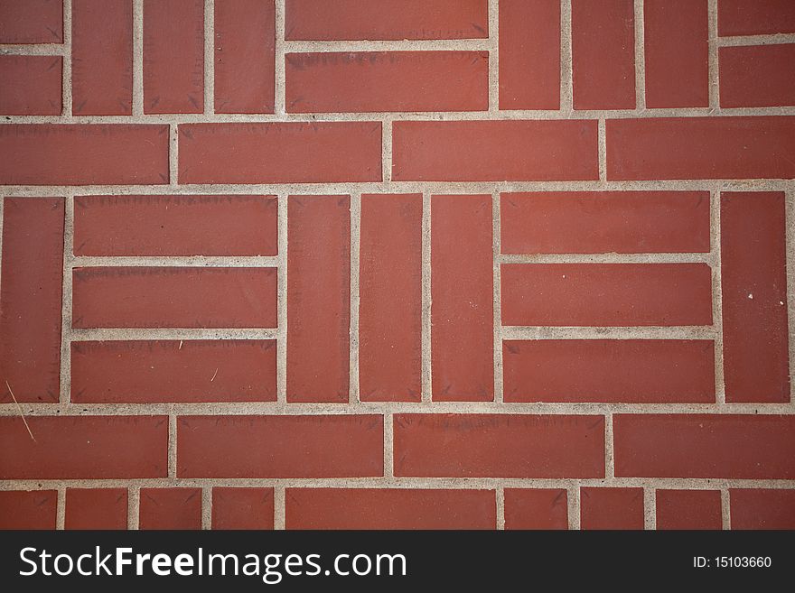 Sidewalk Brick Pattern