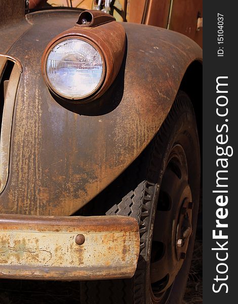 Rusty Old Car