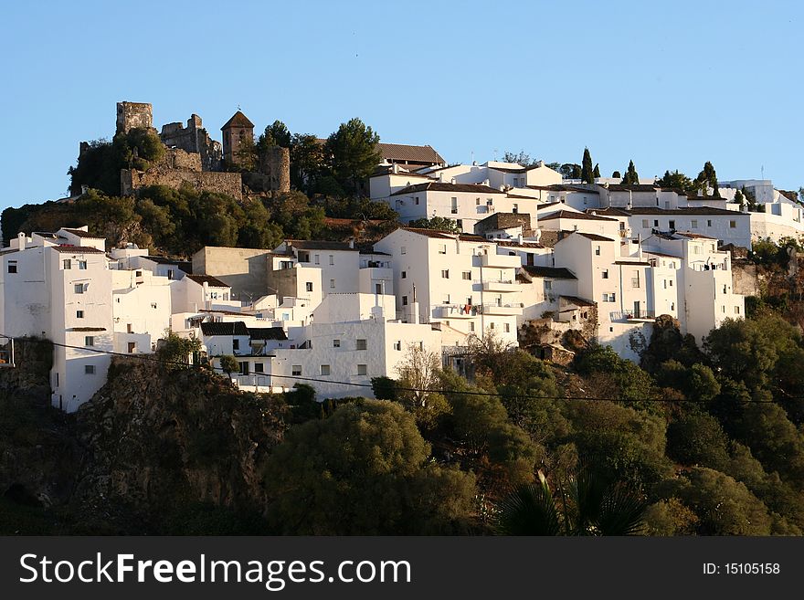 Casares is a Moorish town in AndalucÃ­a, Spain. Casares is a Moorish town in AndalucÃ­a, Spain
