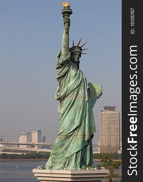 Statue of Liberty in Tokyo