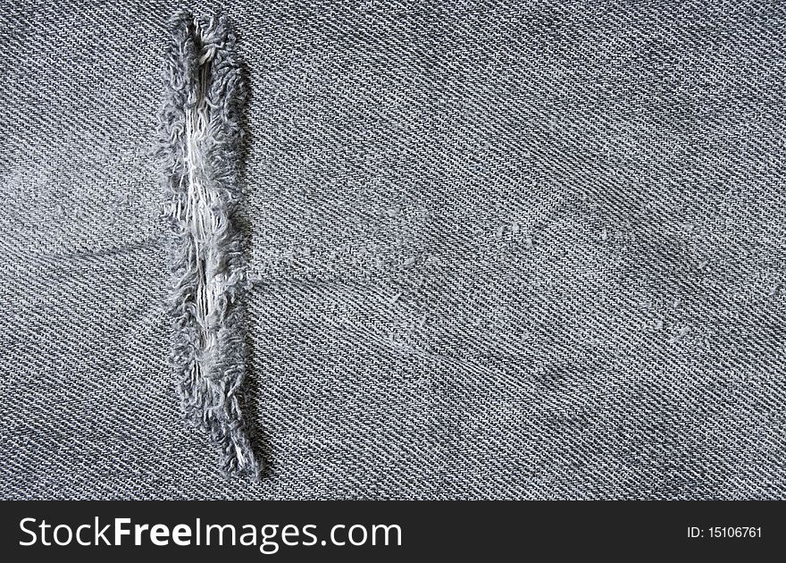 Texture of black jeans cloth