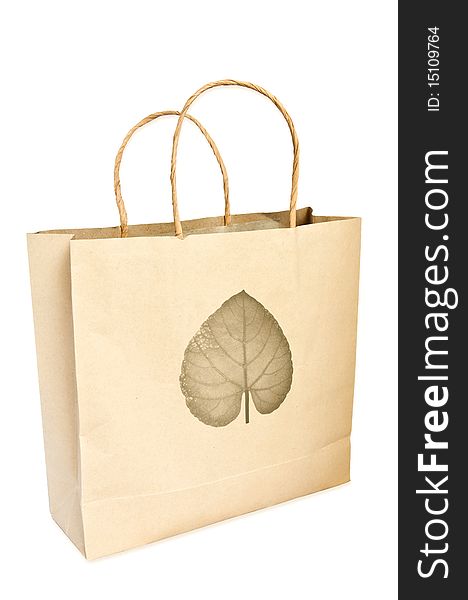 Paper bag for safe environment