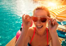 Summtertime Carefree Vacations Royalty Free Stock Photography