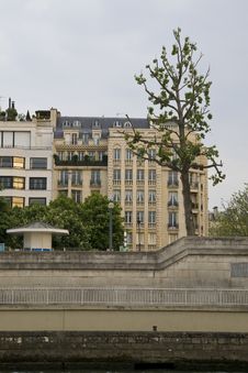 Paris And The River Seine Royalty Free Stock Photography Paris And The River Seine Royalty Free Stock Photography