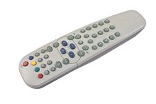 Remote Control On The White Stock Image Remote Control On The White Stock Image