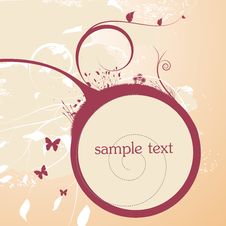 Floral Frame Stock Image Floral Frame Stock Image
