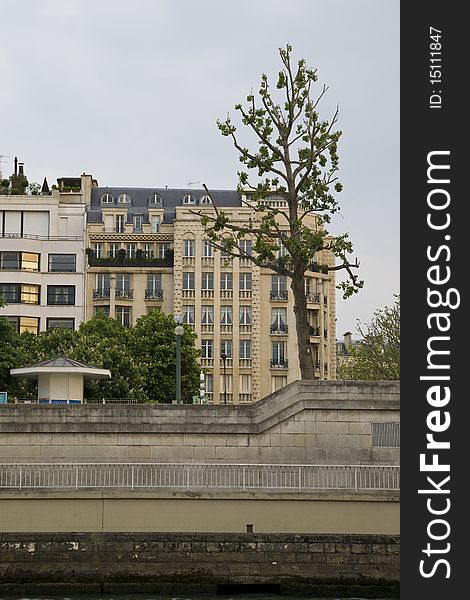 Paris and the river Seine