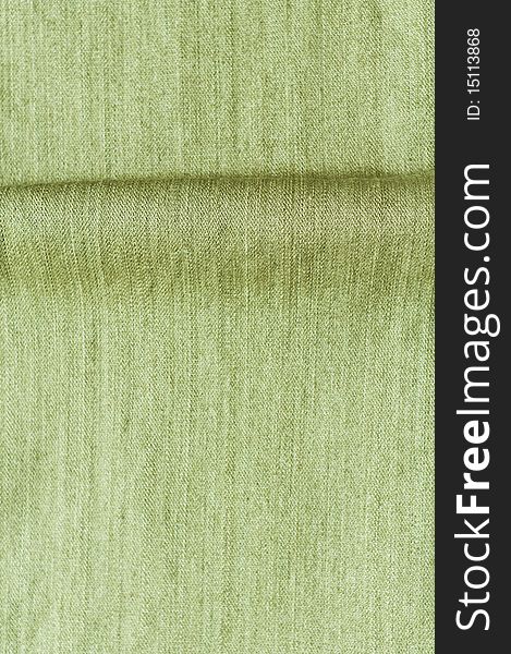 Greenish brown jeans texture , Thailand