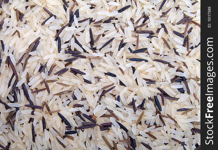 Long wild rice mixed background. Long wild rice mixed background