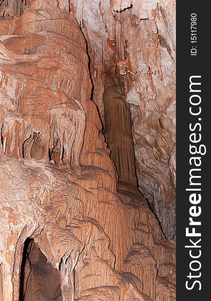 Cave Stalactites And Formations