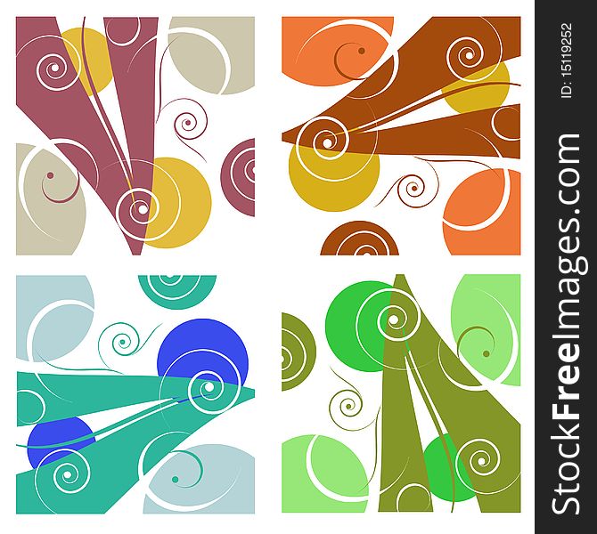 Abstract style background vector illustration. Abstract style background vector illustration