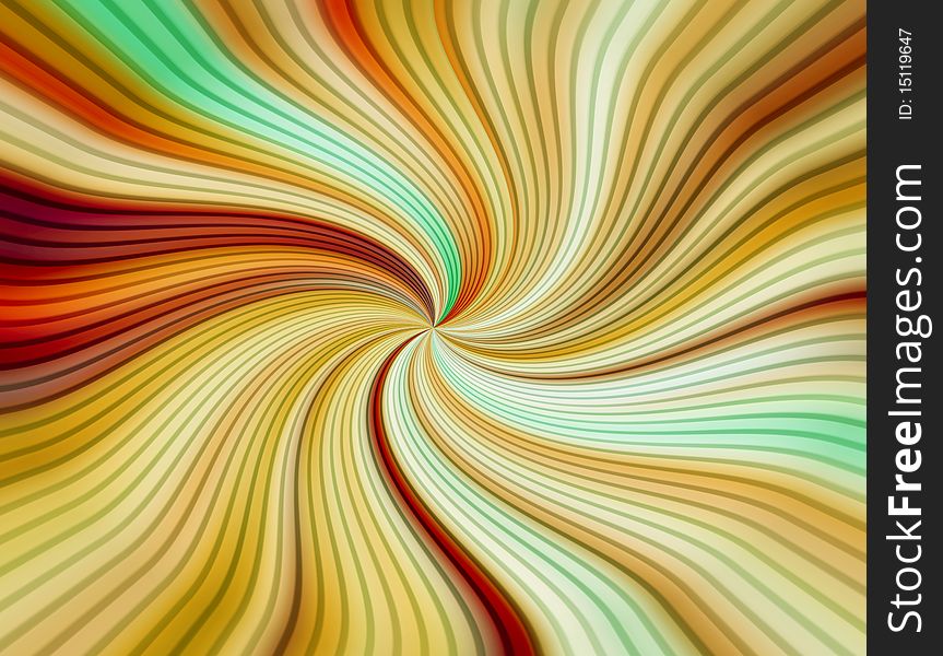 Brown, beige, red, and green swirl background