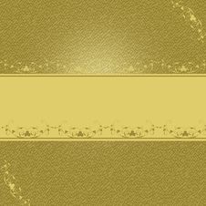 Decorative Yellow Background With Place For Text Stock Photography Decorative Yellow Background With Place For Text Stock Photography