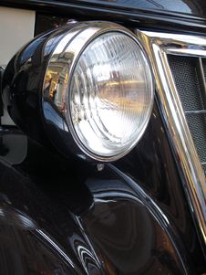 Car Headlight Royalty Free Stock Image