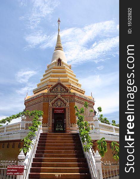 Pagoda of Buddha in Thailand