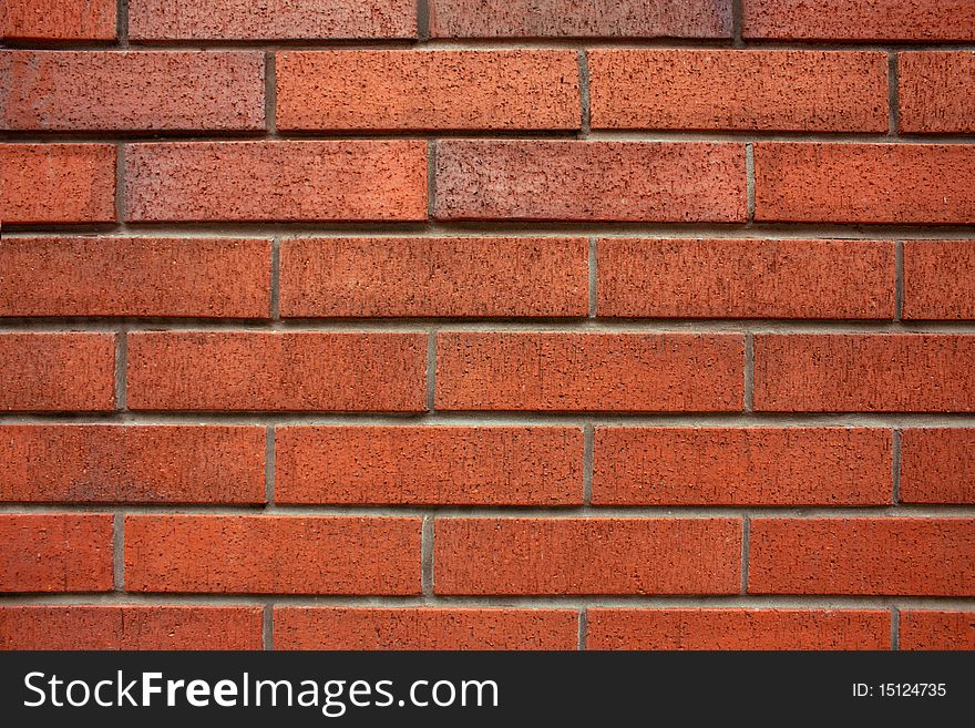 Texture walls of red brick for backgrounds. Texture walls of red brick for backgrounds