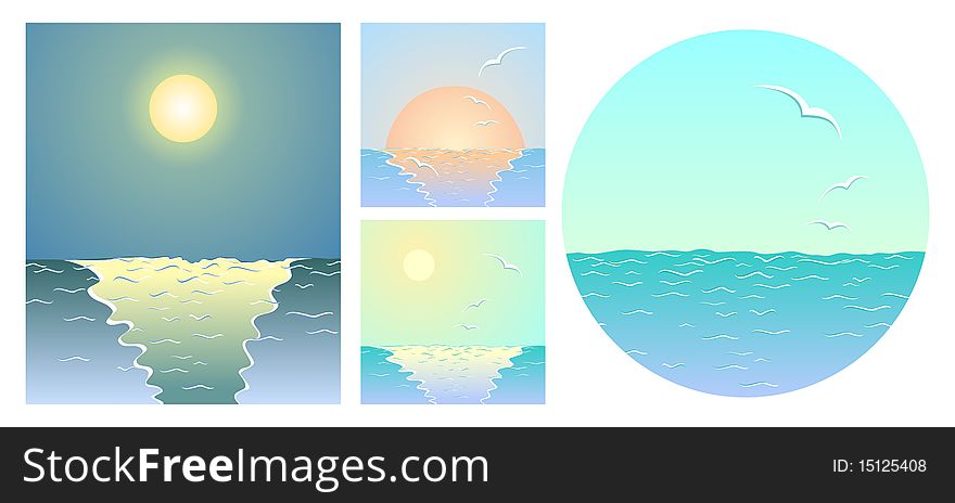 Sea backgrounds
