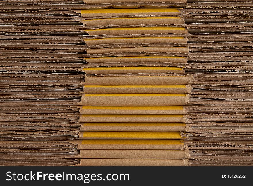 Stack of paper board