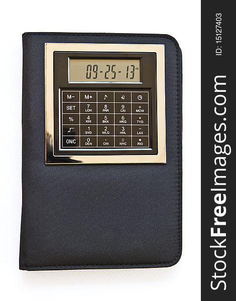 Note Book with Calculator , Pen