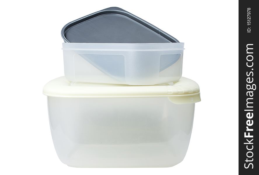 Two Plastic Container